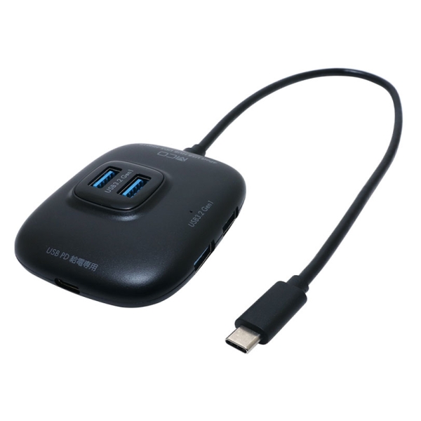 USB Hub Miyoshi UDS-HH01P/BK Black USB Hub