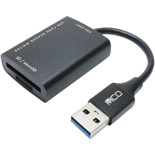 Miyoshi USR-ASD1/BK USB black Card Reader