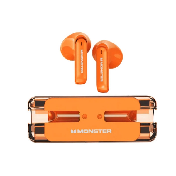 MONSTER CABLE AIRMARS XKT08OR Orange Headset