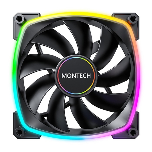 MONTECH AX140 PWM Black Case Fan