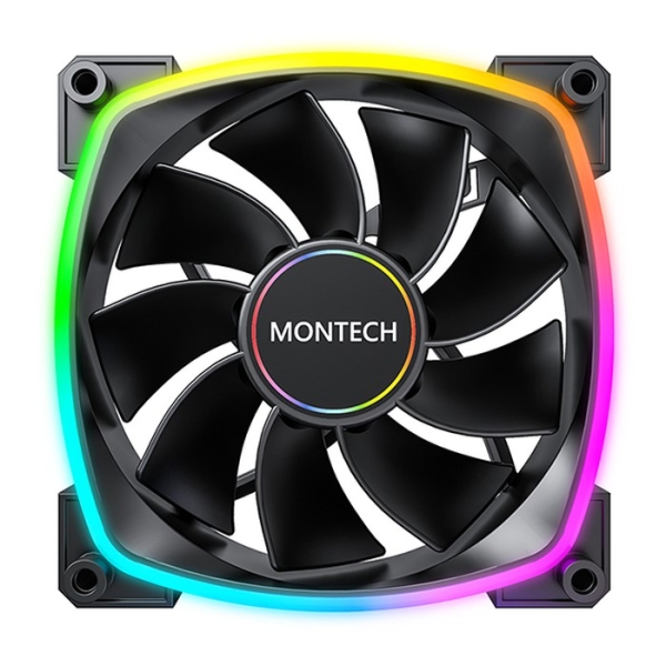 MONTECH RX140 PWM Black Case Fan