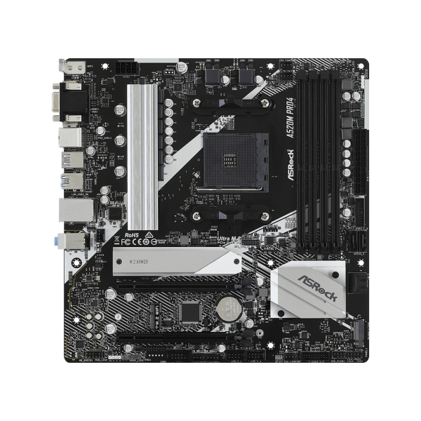 ASRock Mother Board ASRock A520M Pro4