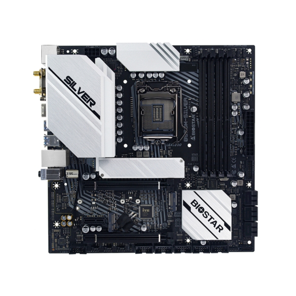 BIOSTAR Mother Board BIOSTAR B560M-SILVER