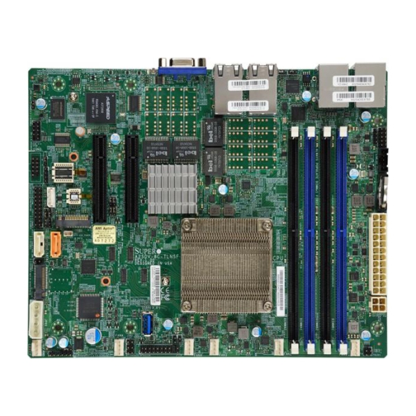 SUPERMICRO Mother Board SUPERMICRO A2SDV-16C-TLN5F