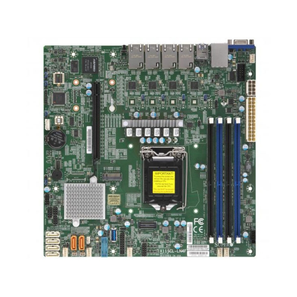 SUPERMICRO Mother Board SUPERMICRO X11SCL-LN4F