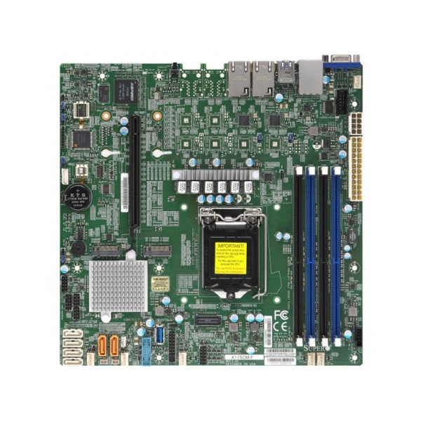 SUPERMICRO Mother Board SUPERMICRO X11SCM-F