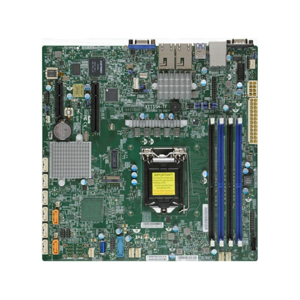 SUPERMICRO Mother Board SUPERMICRO X11SSH-TF