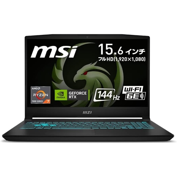 MSI Bravo-15-C7VE-3403JP black Notebook