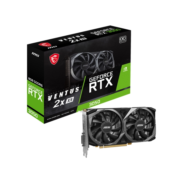 MSI GeForce RTX 3050 VENTUS 2X XS 8G OC PCIExp 8GB Graphic Card