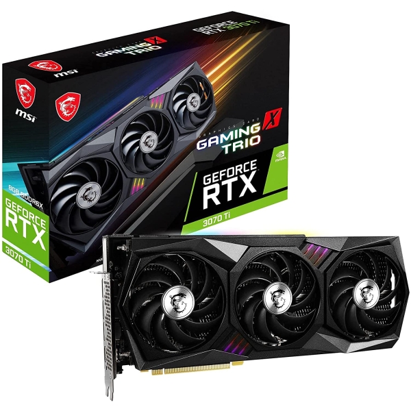 Graphic Card MSI GeForce RTX 3070 Ti GAMING X TRIO 8G PCIExp 8GB