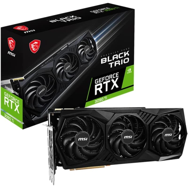 Graphic Card MSI GeForce RTX 3090 Ti BLACK TRIO 24G PCIExp 24GB