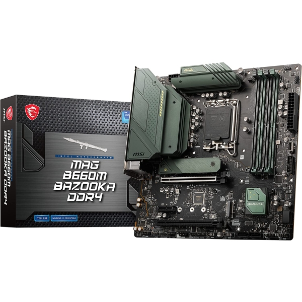 Mother Board MSI MSI MAG B660M BAZOOKA DDR4 Mother Board