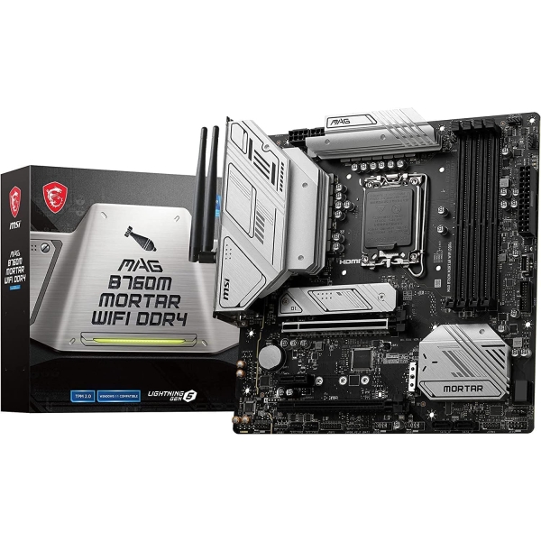 MSI MAG B760M MORTAR WIFI DDR4 Mother Board