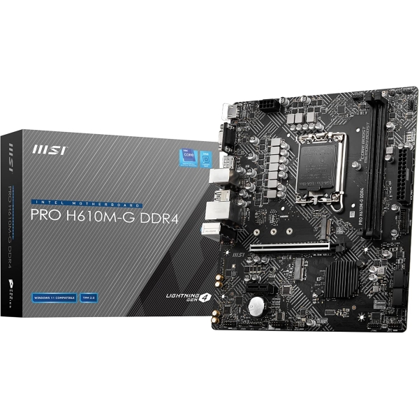 Mother Board MSI MSI PRO H610M-G DDR4 Mother Board