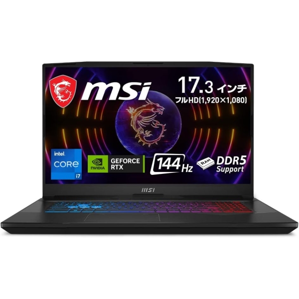 MSI Pulse-17-B13VFK-2703JP titanium gray Notebook