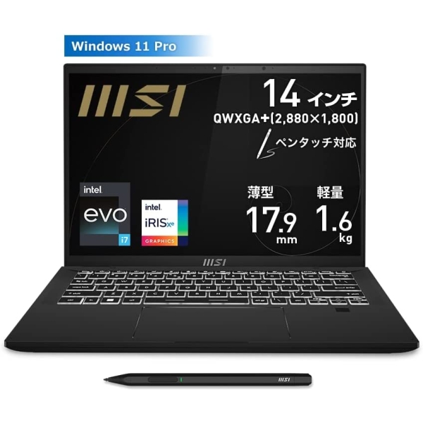 Laptop Notebook MSI Summit-E14FlipEvo-A12MT-006JP