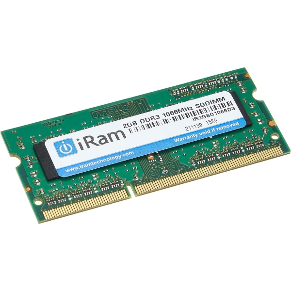 Mushkin Enhanced IR2GSO1066D3 SODIMM DDR3 PC3-8500 2GB Mac Memory