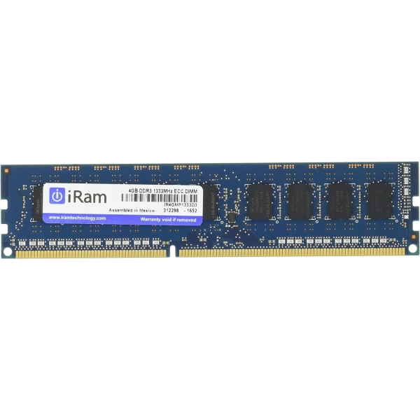 Mushkin Enhanced IR4GMP1333D3 DDR3 PC3-10600 4GB ECC Mac Memory