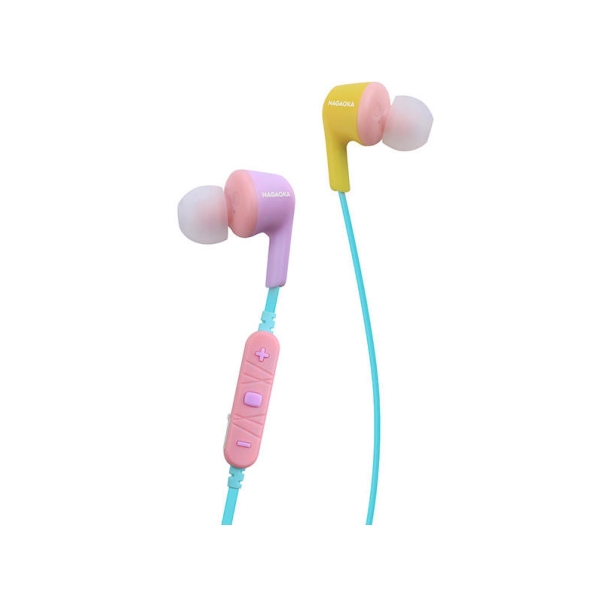 NAGAOKA BT807PRBL pastel Earphone Headphone