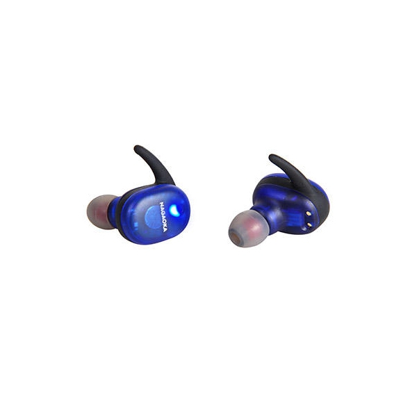 NAGAOKA BT815SBL skeleton blue Earphone Headphone