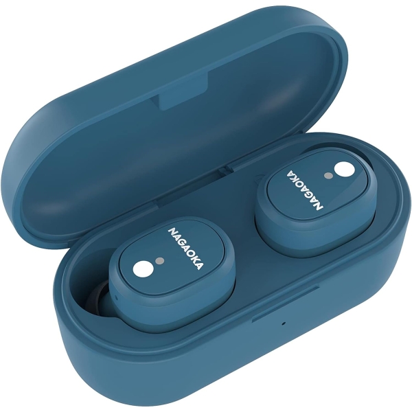 NAGAOKA BT827EBL blue Earphone Headphone