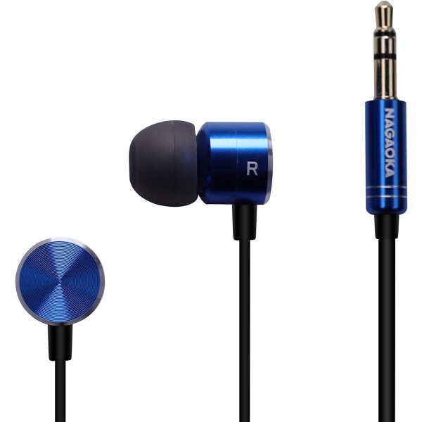 NAGAOKA P908IB indigo blue Earphone Headphone