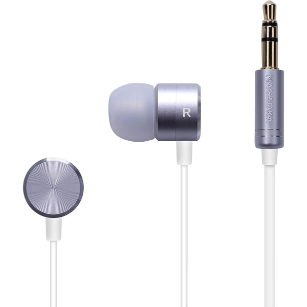 NAGAOKA P908SV silver Earphone Headphone