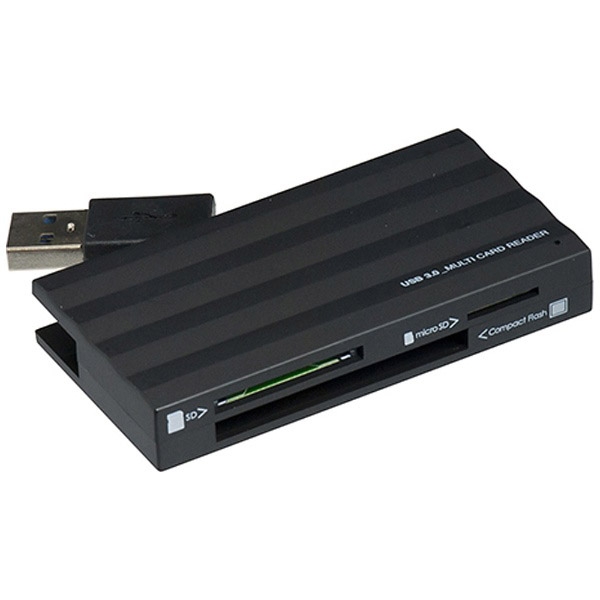 Card Reader Nakabayashi Digio2 CRW-33M68BK USB 3in1 Black