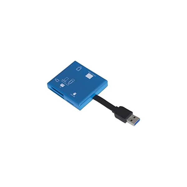 Card Reader Nakabayashi Digio2 CRW-37M74BL USB 65in1 Blue