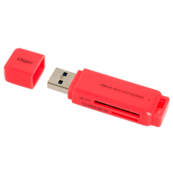 Card Reader Nakabayashi Digio2 CRW-3SD62P USB Pink