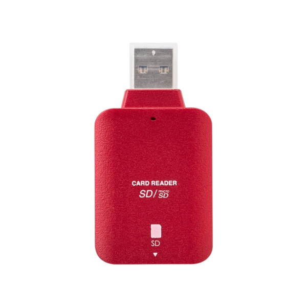 Card Reader Nakabayashi Digio2 CRW-3SD72R USB red