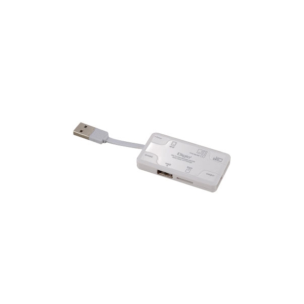 Card Reader Nakabayashi Digio2 CRW-5M53W USB 48in1 White