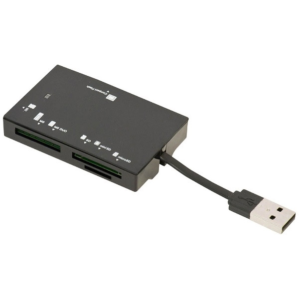 Card Reader Nakabayashi Digio2 CRW-5M67BK USB 17in1 Black