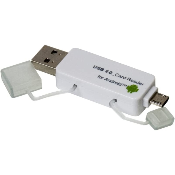 Card Reader Nakabayashi Digio2 CRW-DSD63W USB/microUSB white