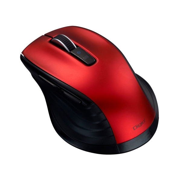 Nakabayashi Digio2 F_line MUS-BKF228R Red Mouse