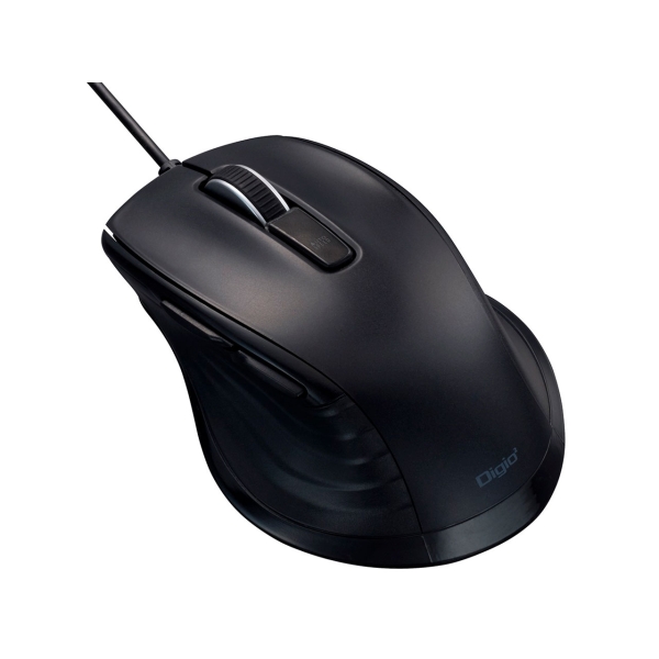 Nakabayashi Digio2 F_line MUS-UKF227BK Black Mouse