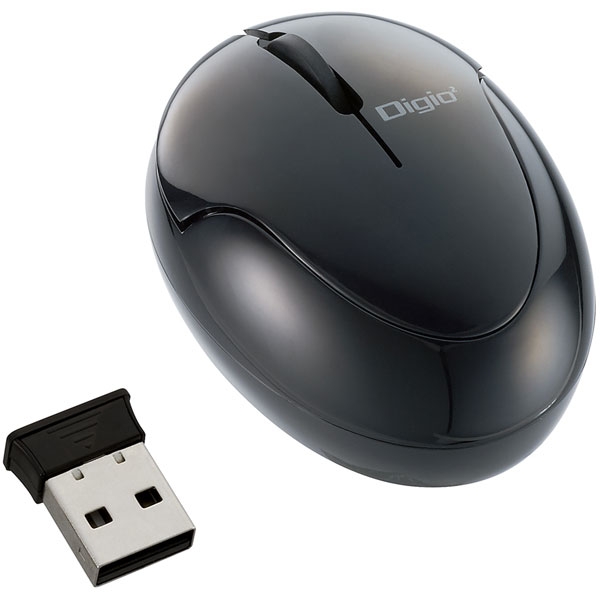 Mouse Nakabayashi Digio2 MUS-RIT159BK Black Mouse