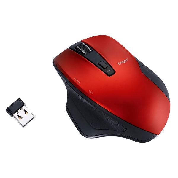 Mouse Nakabayashi Digio2 MUS-RKF155R red Mouse