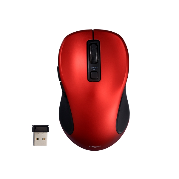 NAKABAYASHI Digio2 MUS-RKF214R red Mouse