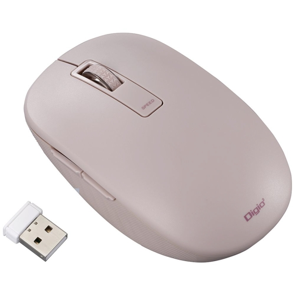 NAKABAYASHI Digio2 MUS-RKF218P pink Mouse