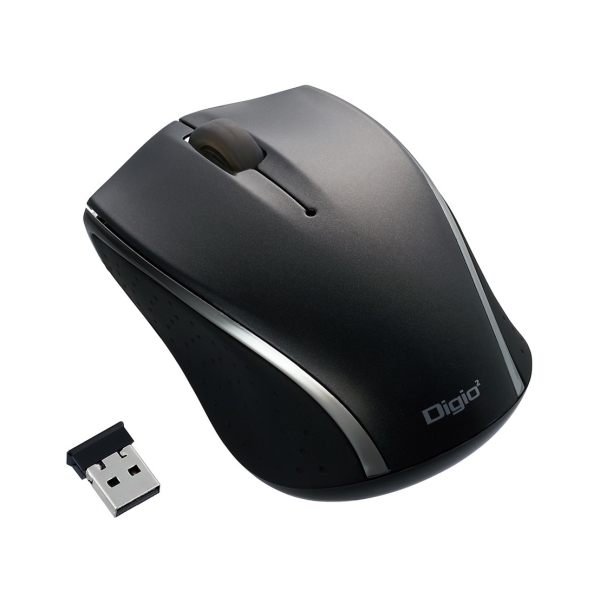 Mouse Nakabayashi Digio2 MUS-RKT160BK Black Mouse