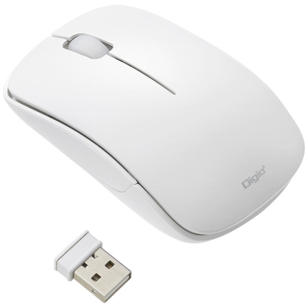 Mouse Nakabayashi Digio2 MUS-RKT186W White Mouse