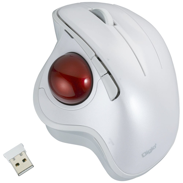 Mouse Nakabayashi Digio2 MUS-TRIF180W White Mouse