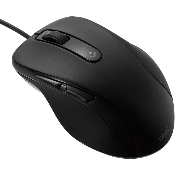 Mouse Nakabayashi Digio2 MUS-UKF108BK black Mouse