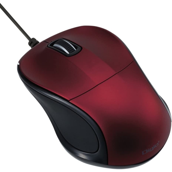 Mouse Nakabayashi Digio2 MUS-UKT110R red Mouse