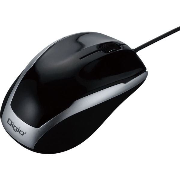 Mouse Nakabayashi Digio2 MUS-UKT115BK Black Mouse