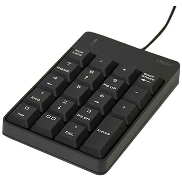 Number Pad Nakabayashi Nakabayashi Digio2 TNK-SU226BK Black Number Pad