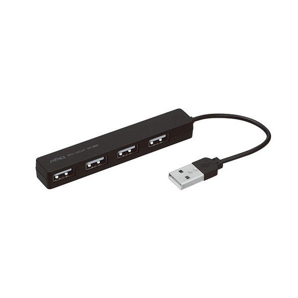 USB Hub Nakabayashi Digio2 UH-2354BK Black USB Hub