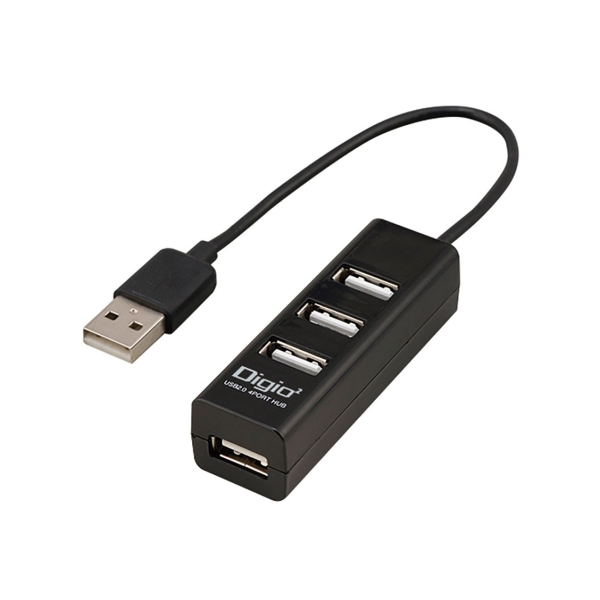 NAKABAYASHI Digio2 UH-2604BK black USB Hub