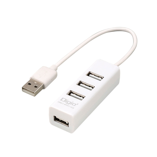 NAKABAYASHI Digio2 UH-2604W white USB Hub